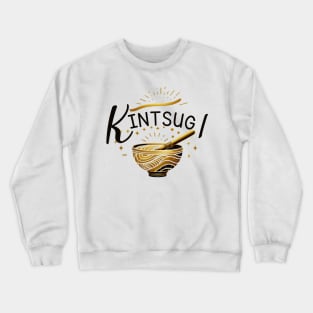 Kintsugi pottery art for japan lovers Crewneck Sweatshirt